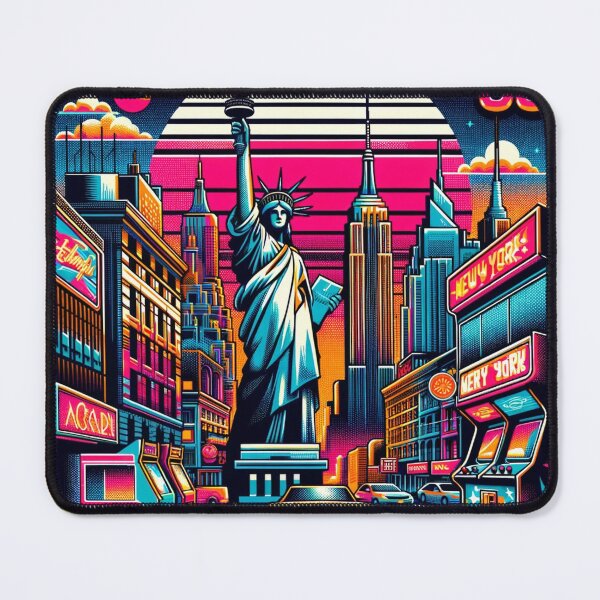 Item preview, Retro Liberty - NYC Vibes designed and sold by sarabelmont.