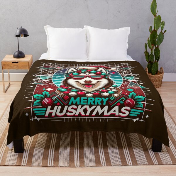 Item preview, 80's Merry Huskymas designed and sold by WycWycCo.