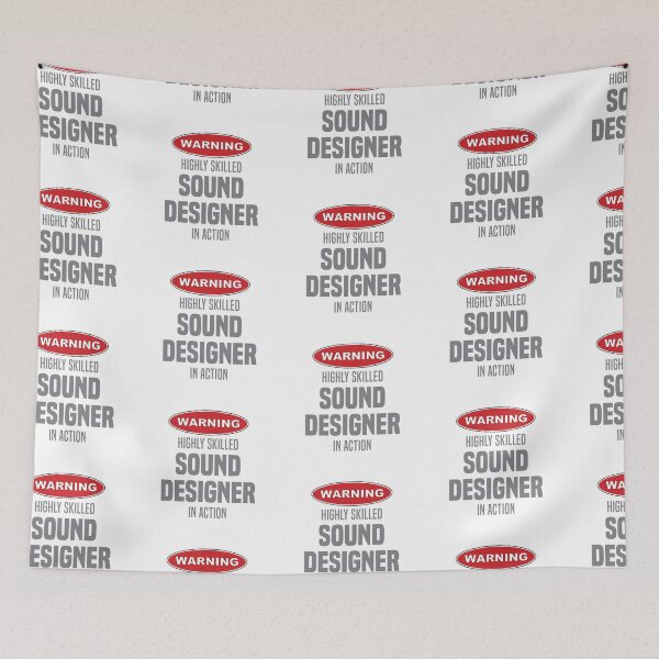 Item preview, Highly Skilled Sound Designer in Action designed and sold by NermilioDesigns.