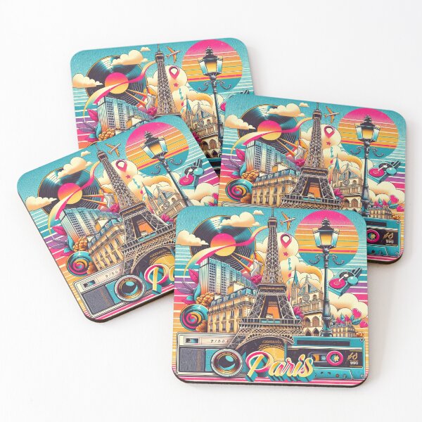 Item preview, Parisian Pop - Vintage Vinyl designed and sold by sarabelmont.
