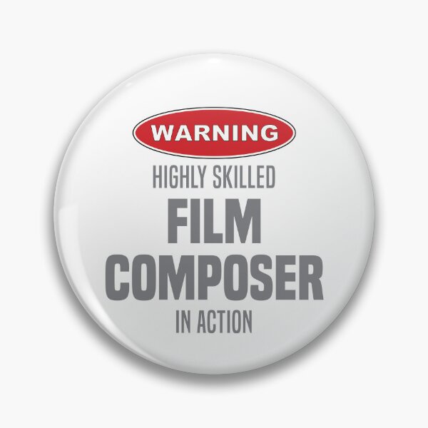 Item preview, Highly Skilled Film Composer in Action designed and sold by NermilioDesigns.