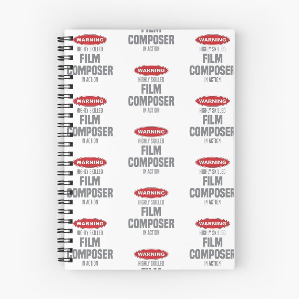 Item preview, Highly Skilled Film Composer in Action designed and sold by NermilioDesigns.