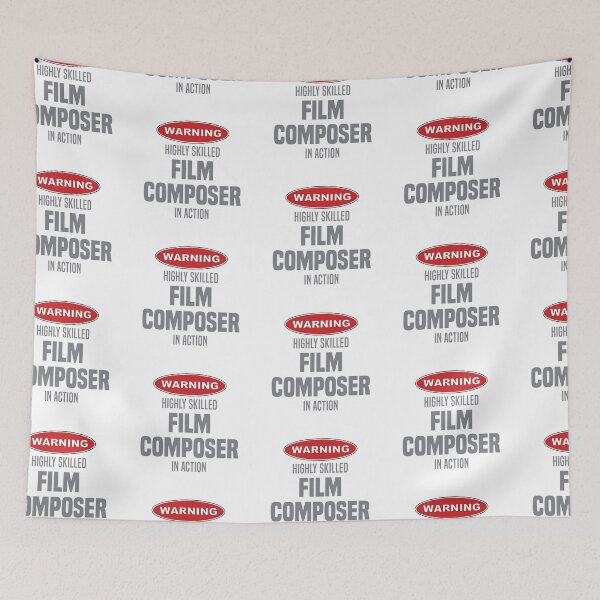 Item preview, Highly Skilled Film Composer in Action designed and sold by NermilioDesigns.