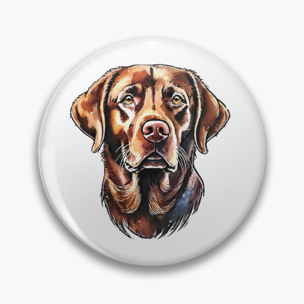 Item preview, Labrador retriever portrait designed and sold by Motivburg.
