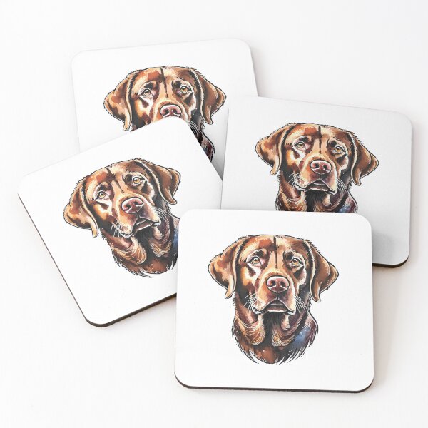 Item preview, Labrador retriever portrait designed and sold by Motivburg.