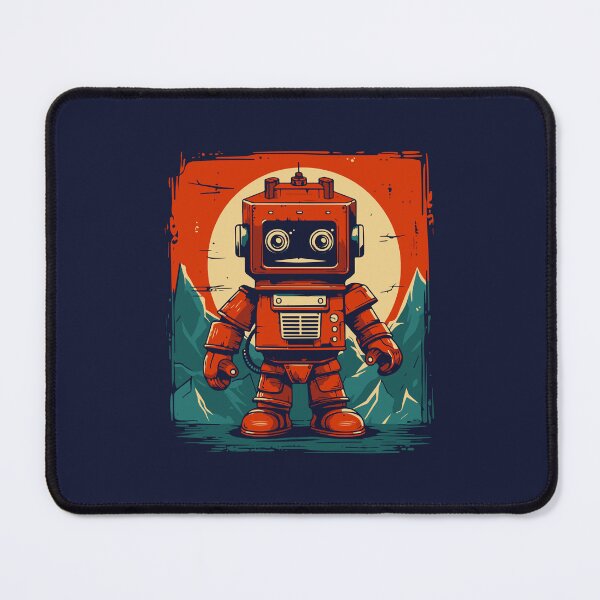 Item preview, Retro Robot Adventurer designed and sold by Twisted Kids.