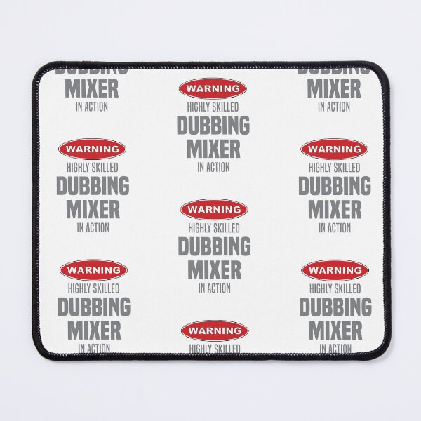 Item preview, Highly Skilled Dubbing Mixer in Action designed and sold by NermilioDesigns.