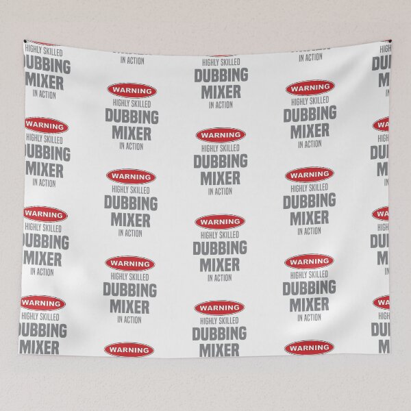 Item preview, Highly Skilled Dubbing Mixer in Action designed and sold by NermilioDesigns.