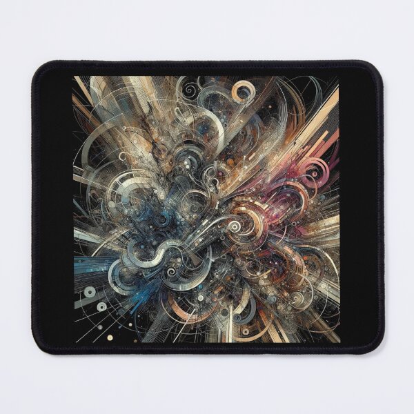Item preview, Mechanical Whirl - Abstract Industrial Art Print designed and sold by ChromaticBlend.