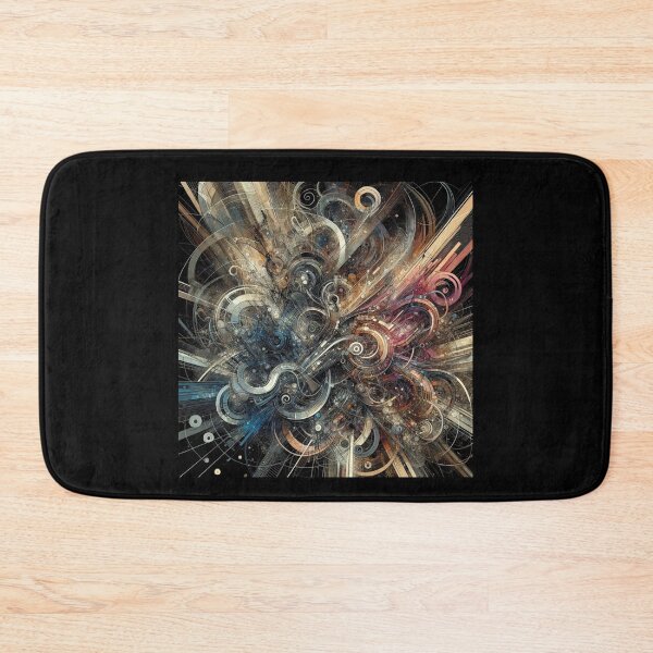 Item preview, Mechanical Whirl - Abstract Industrial Art Print designed and sold by ChromaticBlend.