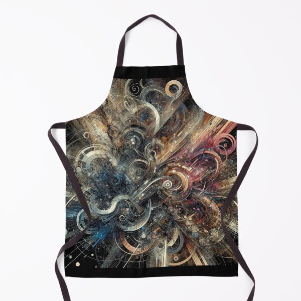 Item preview, Mechanical Whirl - Abstract Industrial Art Print designed and sold by ChromaticBlend.