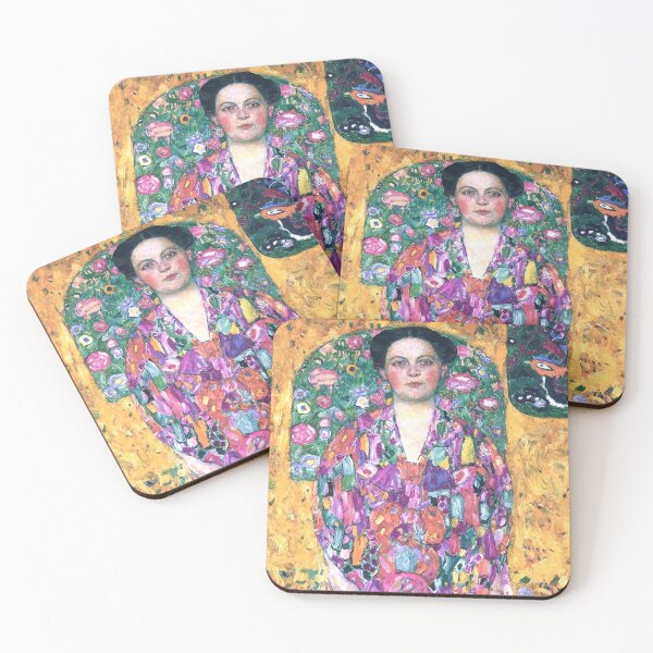 Item preview, Gustav Klimt's Portrait of Eugenia Primavesi (1913) designed and sold by BossyCatHome.