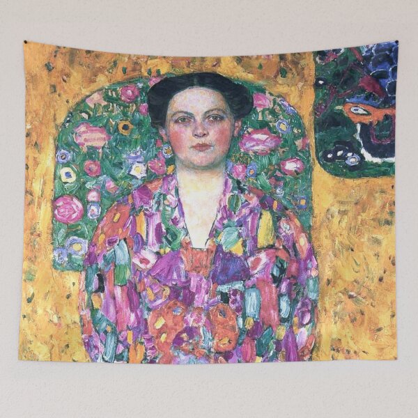 Item preview, Gustav Klimt's Portrait of Eugenia Primavesi (1913) designed and sold by BossyCatHome.