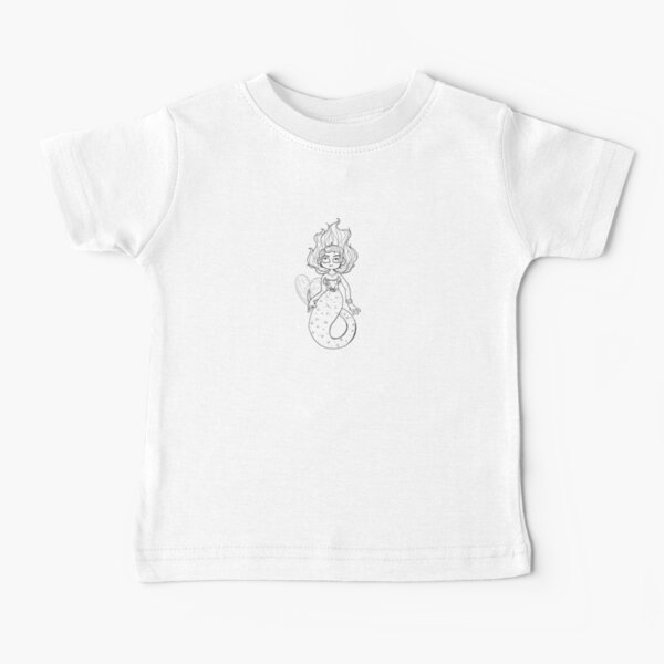 Item preview, Magical March #15 - Mermaid (black and white) designed and sold by Xraiink.