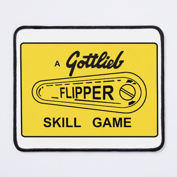 Vista previa del artículo con la obra «Pinball Gottlieb», diseñado y vendido por Lefanstouf.