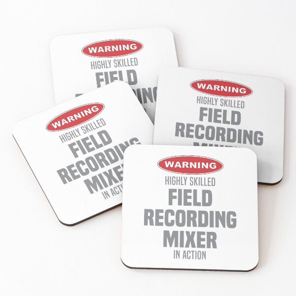 Item preview, Highly Skilled Field Recording Mixer in Action designed and sold by NermilioDesigns.