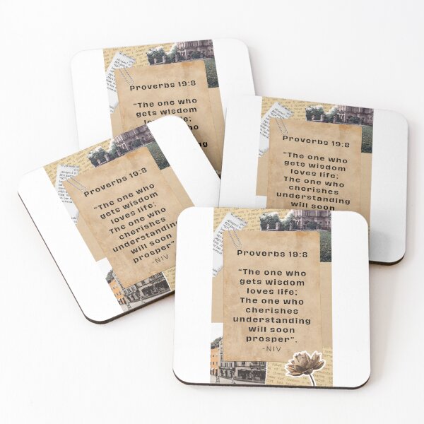 Item preview, Bible verse portrait designed and sold by MidnightBloomer.
