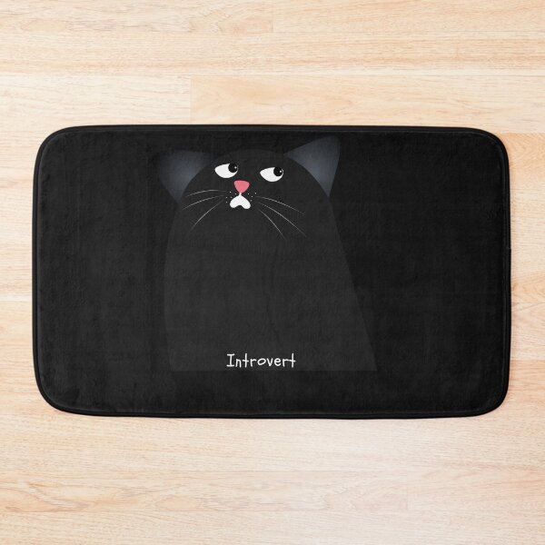 Item preview, Introvert cat designed and sold by msliewdesign.