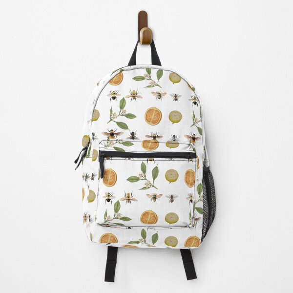 Item preview, bees and oranges designed and sold by Coastal Garden Design Studio.