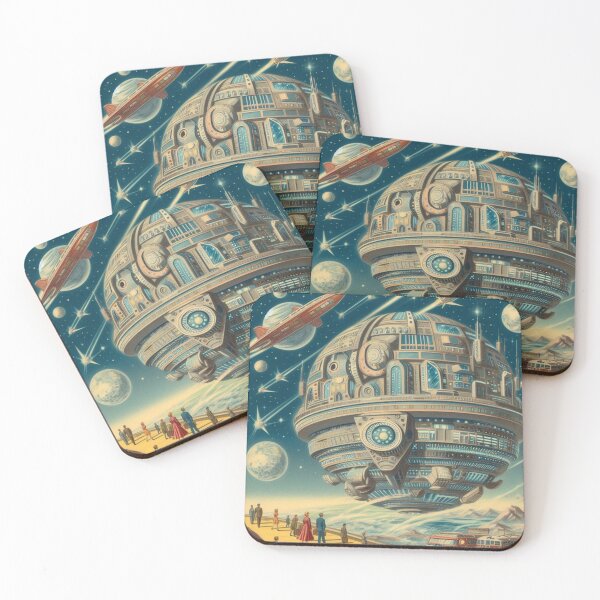 Item preview, Death Star in Retro-Future Fusion style designed and sold by thebennington12.