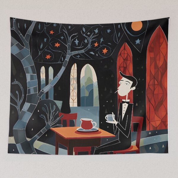 Item preview, Midnight Musings at the Mystic Café designed and sold by PopArtPulse.