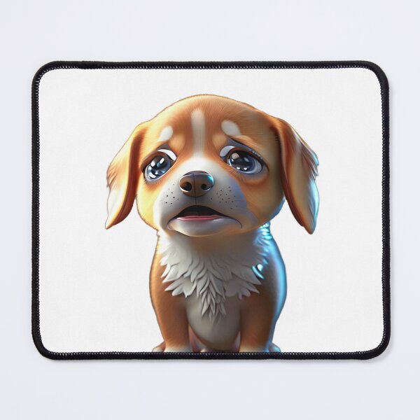Item preview, CUTE DOG crying designed and sold by 123JUST4U.