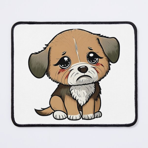 Item preview, CUTE DOG crying designed and sold by 123JUST4U.