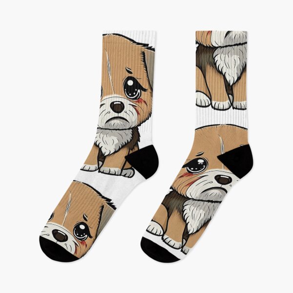 Item preview, CUTE DOG crying designed and sold by 123JUST4U.