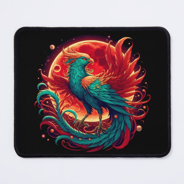 Item preview, Emerald Phoenix: Dance of Nobility Before the Crimson Moon designed and sold by HAKAN YILDIRIM.