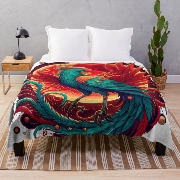 Item preview, Emerald Phoenix: Dance of Nobility Before the Crimson Moon designed and sold by HAKAN YILDIRIM.