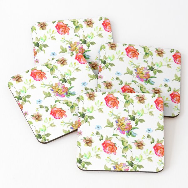 Item preview, Watercolor Floral Pattern Leggings,Elegant Floral,Leggings Pattern Flowers, designed and sold by seritik.