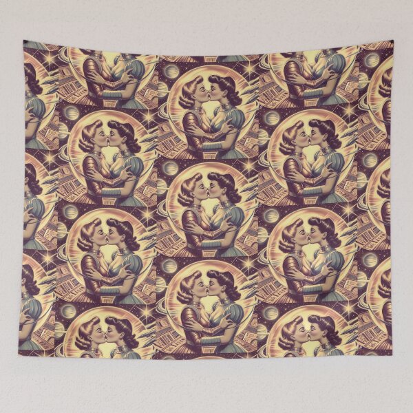Item preview, Retro Futurism: 1950s Love in Tomorrow's Embrace designed and sold by thebennington12.