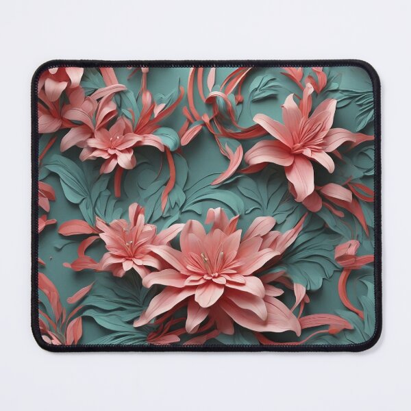 Item preview, Flowers pattern 3d design designed and sold by Promarkets.