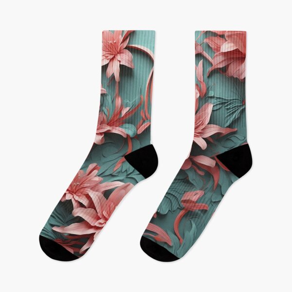 Item preview, Flowers pattern 3d design designed and sold by Promarkets.