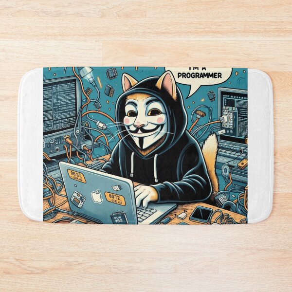 Item preview, "Programmer Persona Tee: Unleash Your Code-Driven Identity!" designed and sold by Puppy Paws.