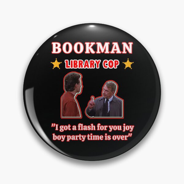 Item preview, Bookman Library Cop  designed and sold by WoodburyLake.