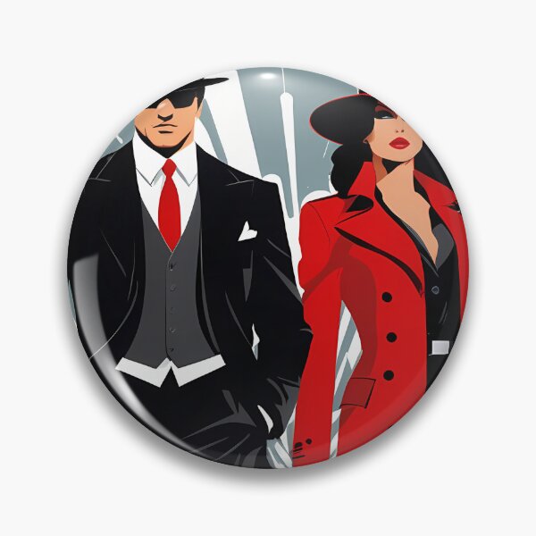 Item preview, Vanishing Silhouettes: Digital Art That Captures Criminal Elegance designed and sold by Artedig.