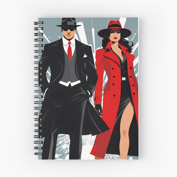 Item preview, Vanishing Silhouettes: Digital Art That Captures Criminal Elegance designed and sold by Artedig.