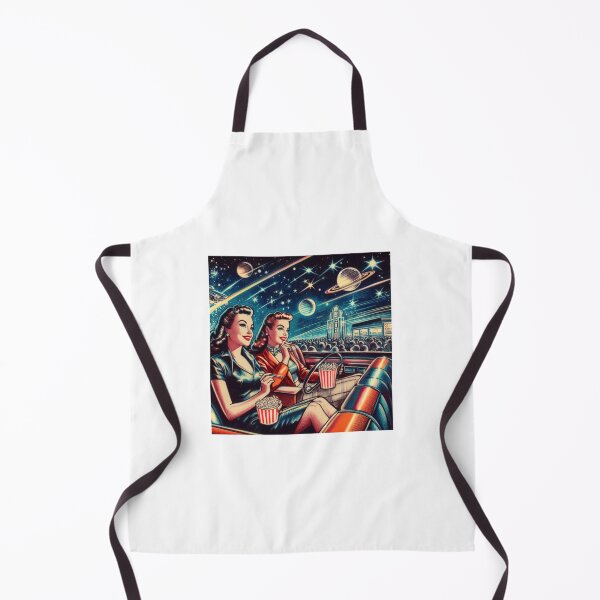 Item preview, Retro Futurism: 1950s girls cinema drive in designed and sold by thebennington12.