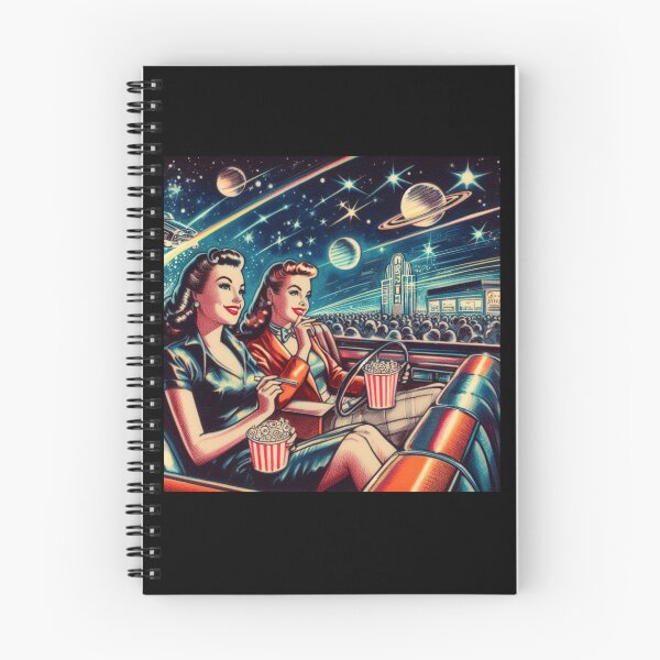 Item preview, Retro Futurism: 1950s girls cinema drive in designed and sold by thebennington12.