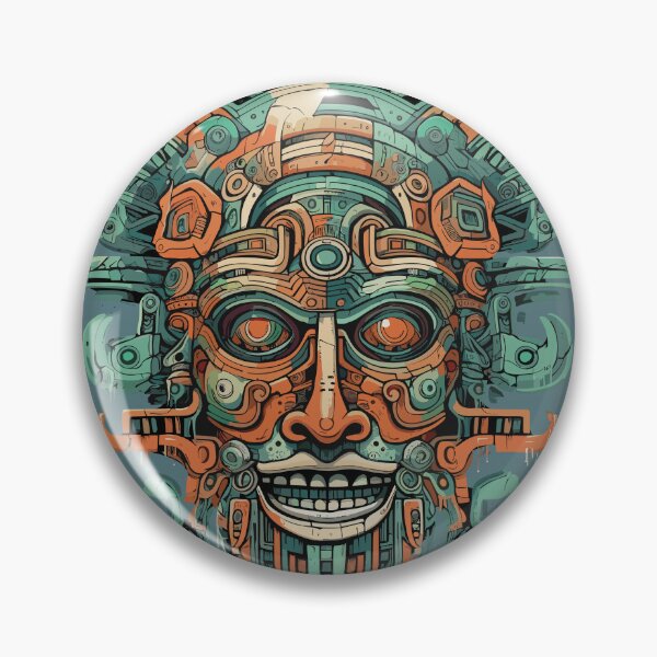 Item preview, Aztec Idol mask designed and sold by Hisirdoux.