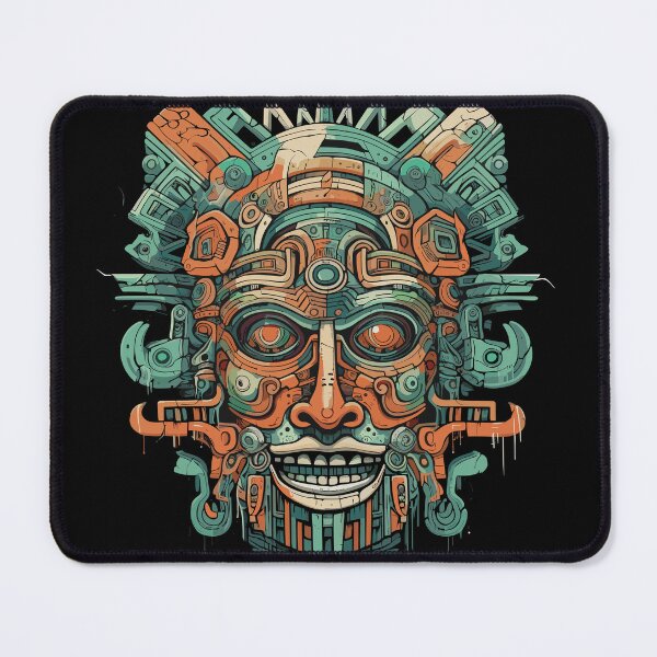 Item preview, Aztec Idol mask designed and sold by Hisirdoux.