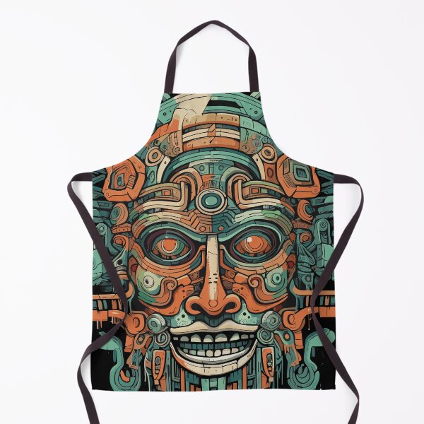 Item preview, Aztec Idol mask designed and sold by Hisirdoux.