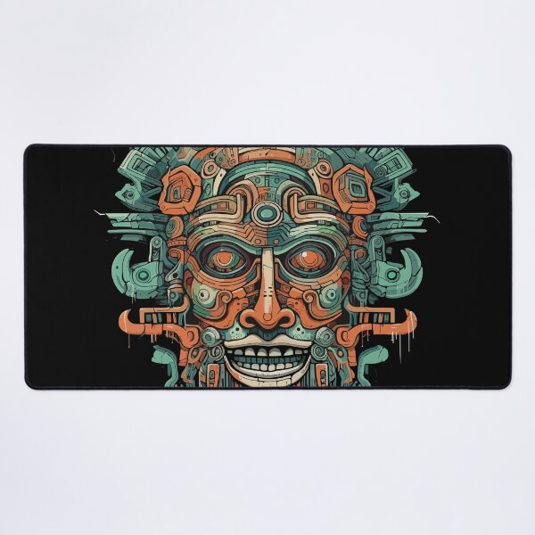 Item preview, Aztec Idol mask designed and sold by Hisirdoux.