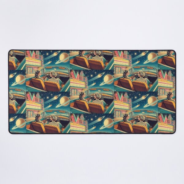 Item preview, Retro Futurism: 1950s girls cinema drive in in space designed and sold by thebennington12.