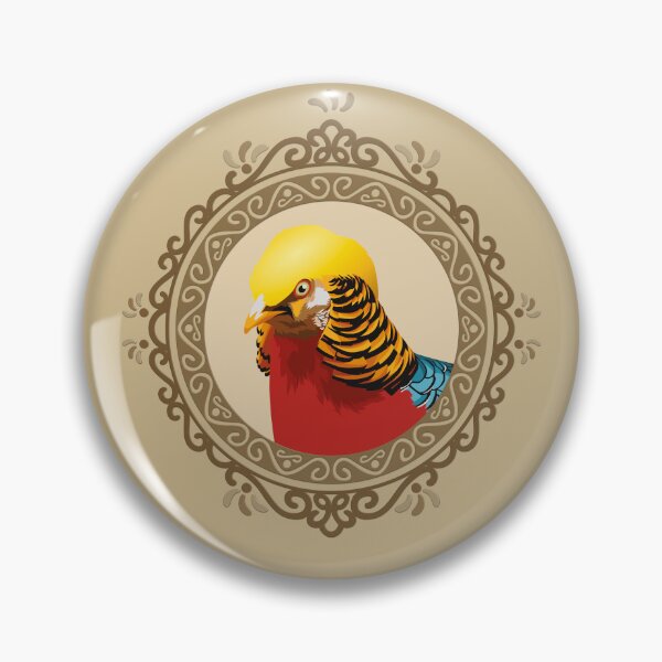 Item preview, Golden pheasant designed and sold by Captain Chromatic.