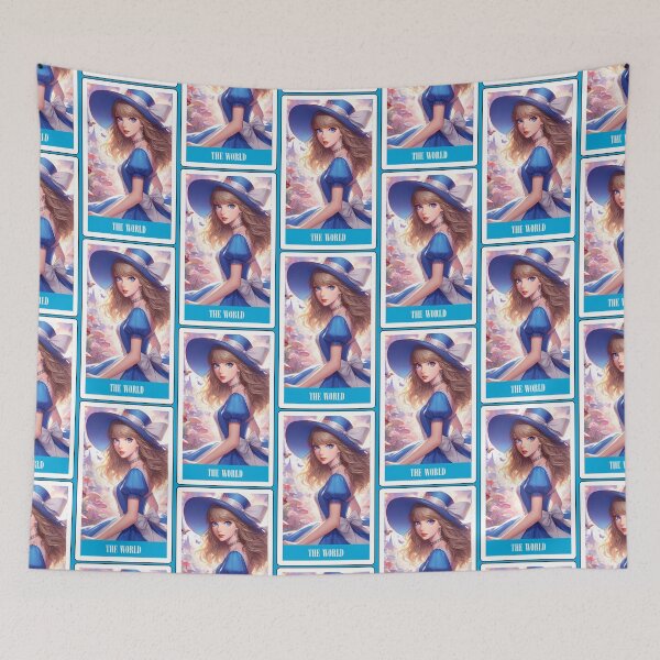 Item preview, the world - swiftie tarot card designed and sold by sadieillust.