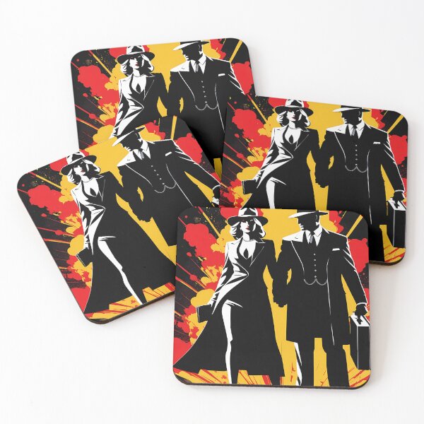 Item preview, Silent Era: Digital Silhouettes that Resonate with the Forgotten Mafia designed and sold by Artedig.