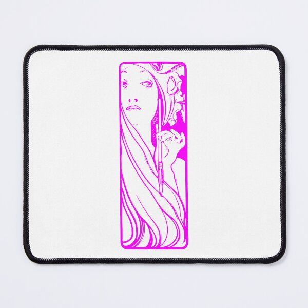Item preview, Alphonse Mucha "the muse of art" (pink) designed and sold by lachataigne.