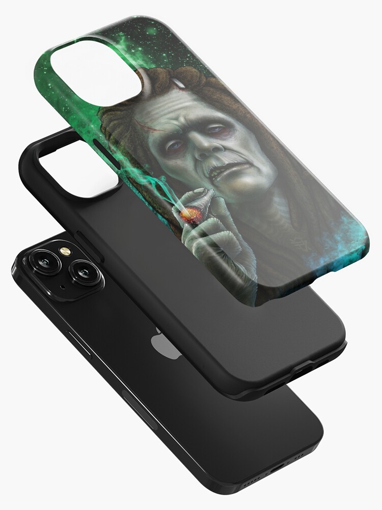 iPhone Case, undead smoking designed and sold by Winya